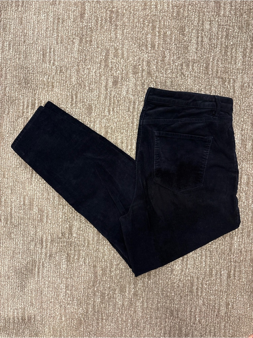 Talbots Curvy Fit Corduroy Jegging - Navy Blue | Size 14 - Picture 12 of 14
